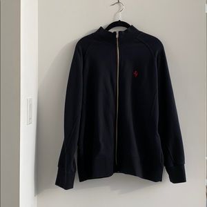 Ferrari Zip up Sweater. Size L. Color: Navy.